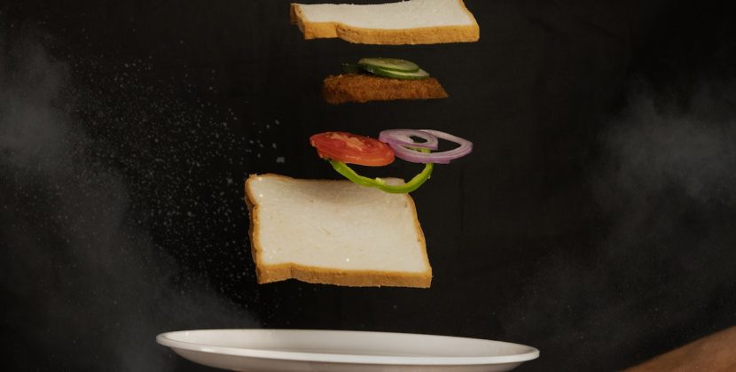 A Spectrum of Goodness: Dive into a Vegetable-Packed Curried Tofu Sandwich for a Colorful Feast