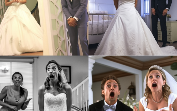 Suppose this happened on your wedding day!!!