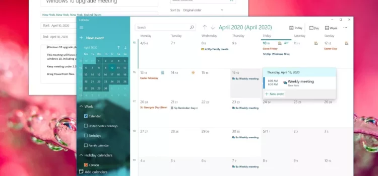 Windows 10 Calendar App Guide: How to Use It Efficiently