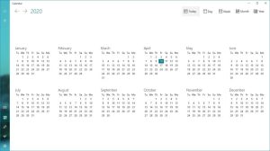 Windows 10 Calendar app