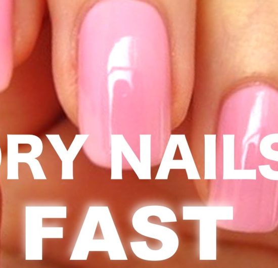 Art of Quick-Drying Nail Polish