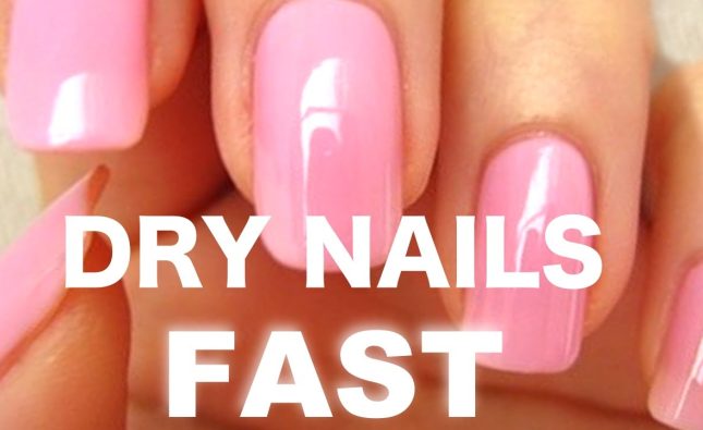 Art of Quick-Drying Nail Polish