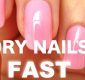 Art of Quick-Drying Nail Polish