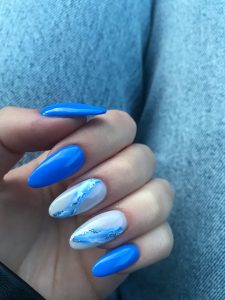 Summer with Pool Nails