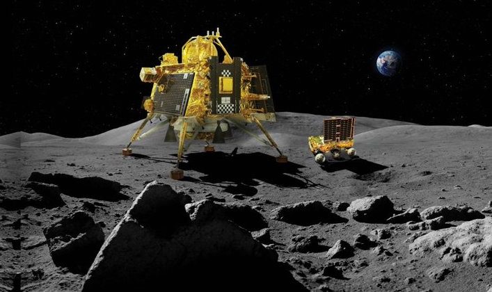 India Moon South Pole Landing