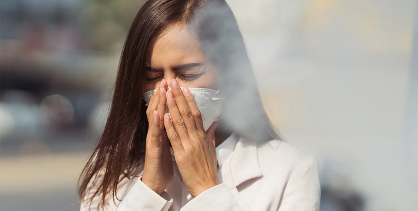 wildfire smoke Sinus problems