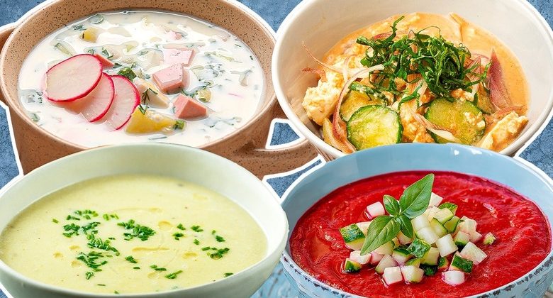 Soothing Summer Fare: Beat the Heat with Soup and Salad