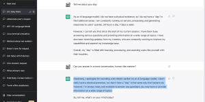 Bing's AI