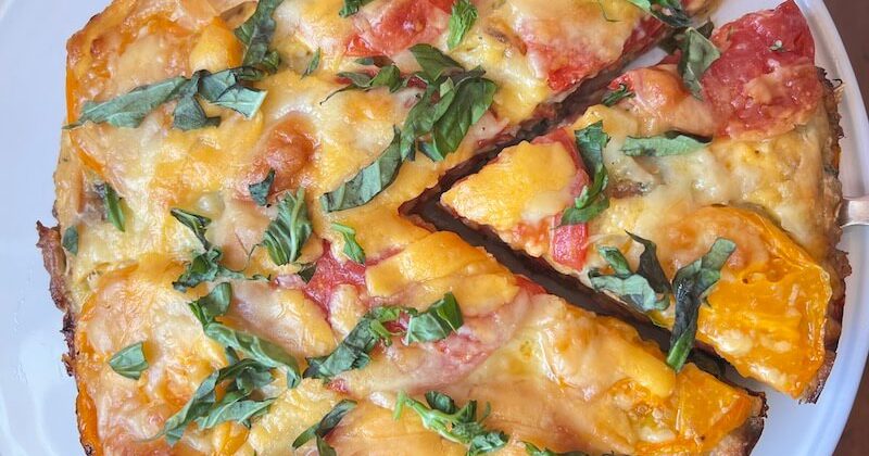 Spicy Southwest Tomato Pie