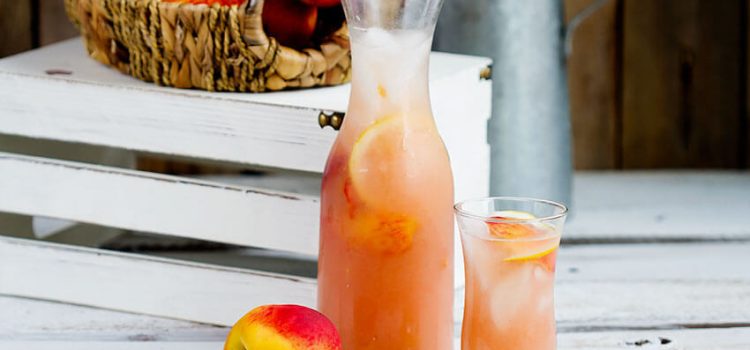 Lemonade Beauty Secret: Homemade Peach Elixir for Glowing Skin