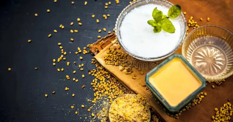 Yogurt and Fenugreek