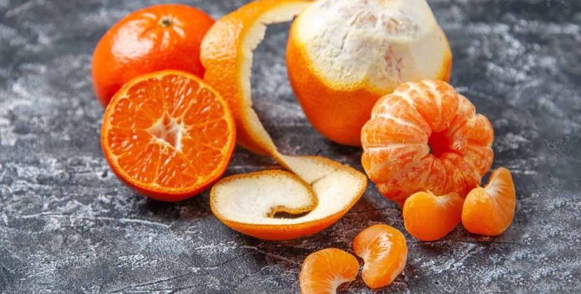 orange peel mask