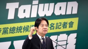 Taiwan presidential front runner