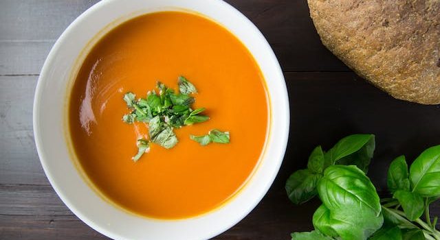 Elegance Mastering Rich and Creamy Tomato Basil Soup