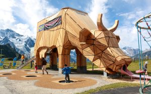adventure in Switzerland playground 