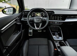 Interior of audi 2024