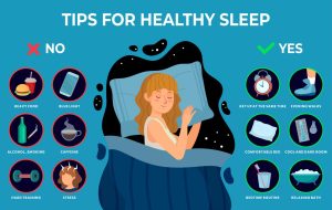 healthy habits for better rest
