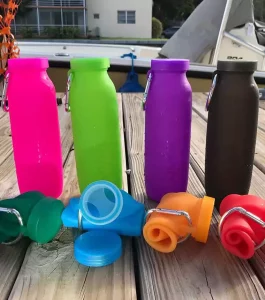 silicone travel bottles