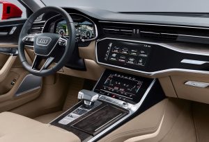Interior of Audi A6