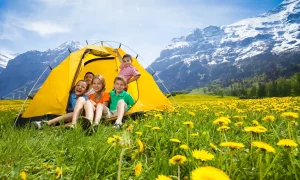 Rockies camping