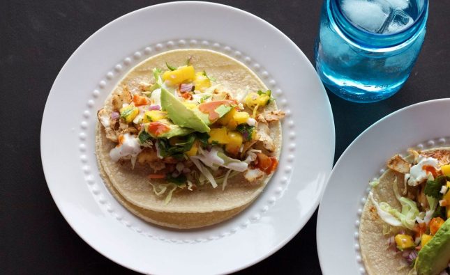 Savor the Flavor Salmon Tacos with Tangy Mango Salsa