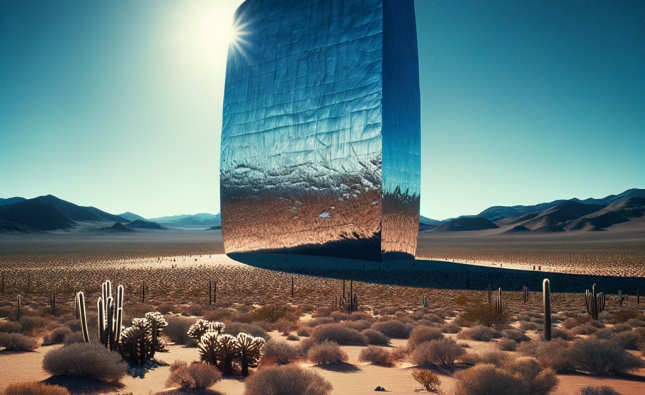 Aenigmatic Monolith Emerges from Nevada's Wilderness