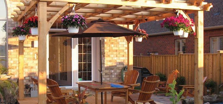 How to Create a Relaxing Pergola Space