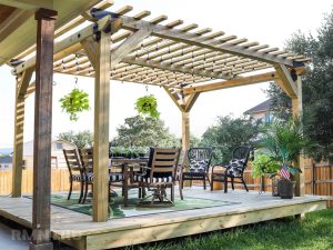 How to Create a Relaxing Pergola Space