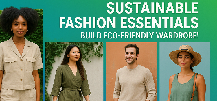 Sustainable Fashion Essentials: Build Eco-Friendly Wardrobe!