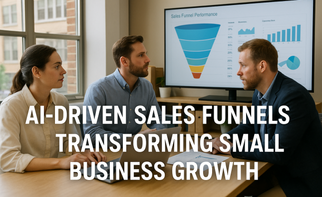 AI-Driven Sales Funnels Transforming Small Business Growth