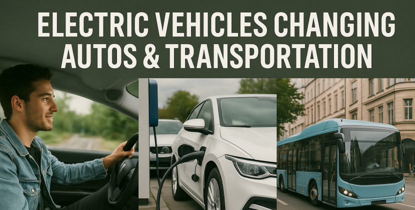 Electric Vehicles Changing Autos & Transportation