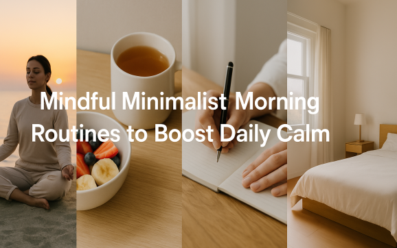 Mindful Minimalist Morning Routines to Boost Daily Calm
