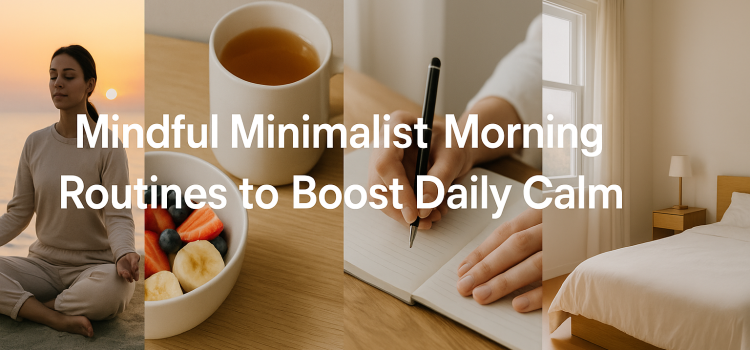 Mindful Minimalist Morning Routines to Boost Daily Calm