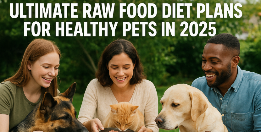 Ultimate Raw Food Diet Plans for Healthy Pets in 2025