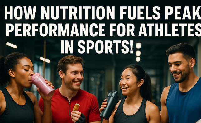 Nutrition Fuels Peak Performance for Athletes in Sports