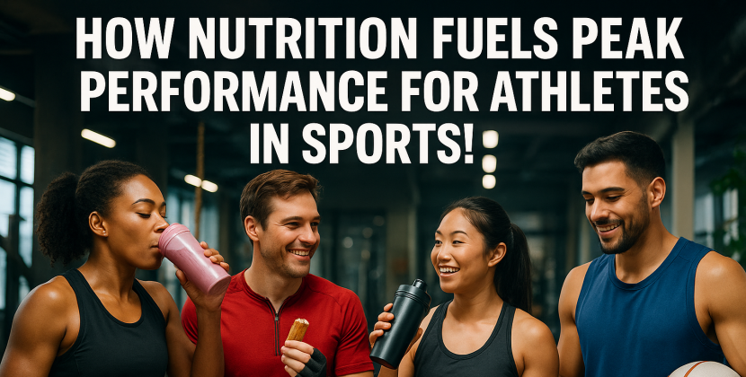 How Nutrition Fuels Peak Performance for Athletes in Sports