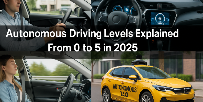 Autonomous Driving Levels Explained: From 0 to 5 in 2025