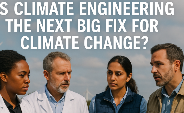 Climate Engineering for Climate Change