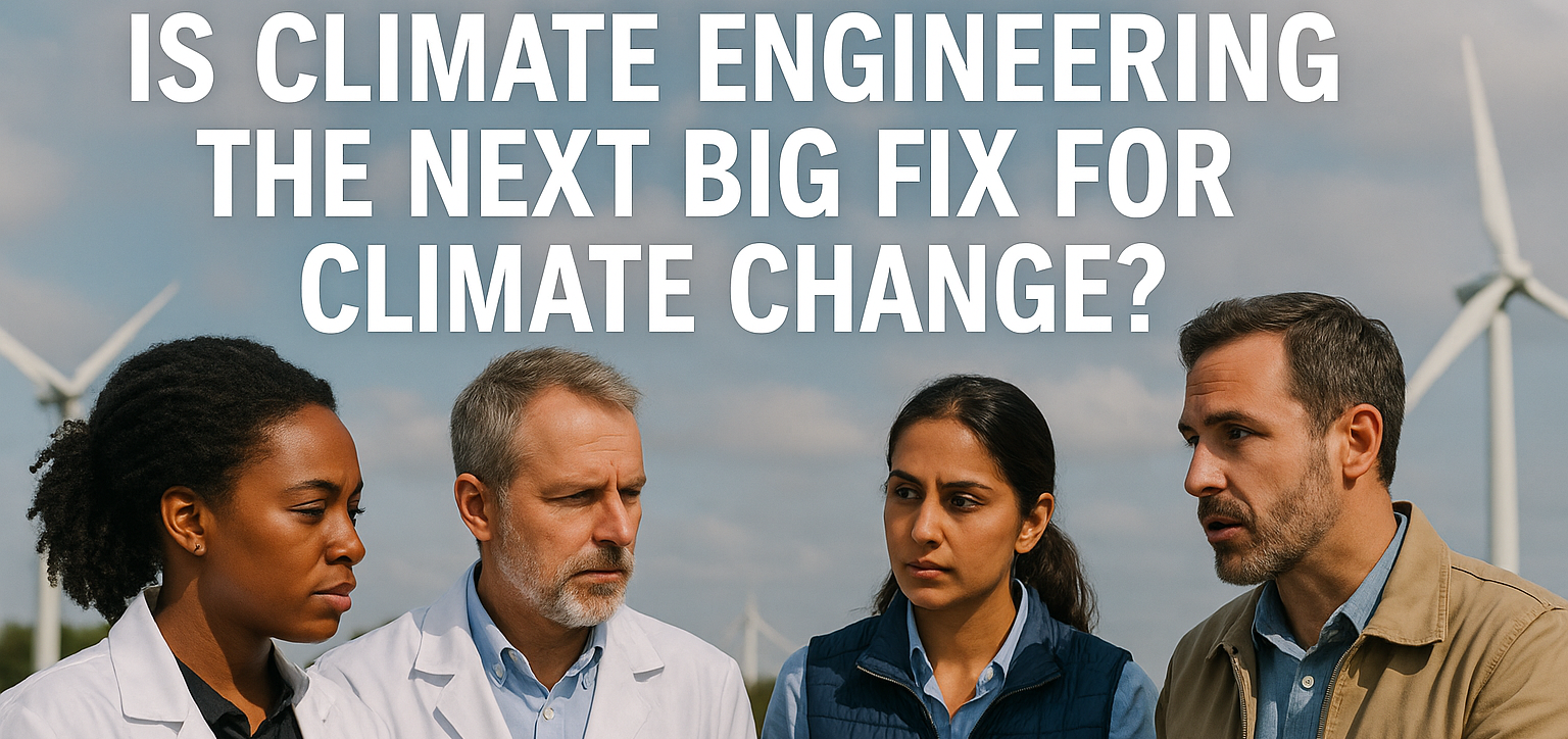 Climate Engineering for Climate Change