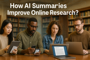 AI Summaries Reshape Online Research