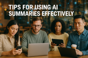 AI Summaries Reshape Online Research