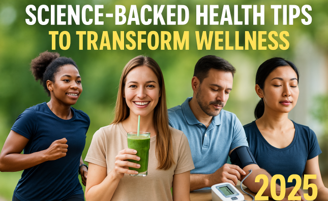 Health Tips to Transform Wellness 2025