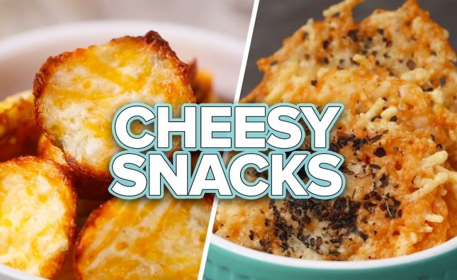 Crispy Cheese Snacks