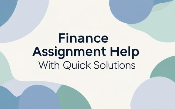 finance assignment help